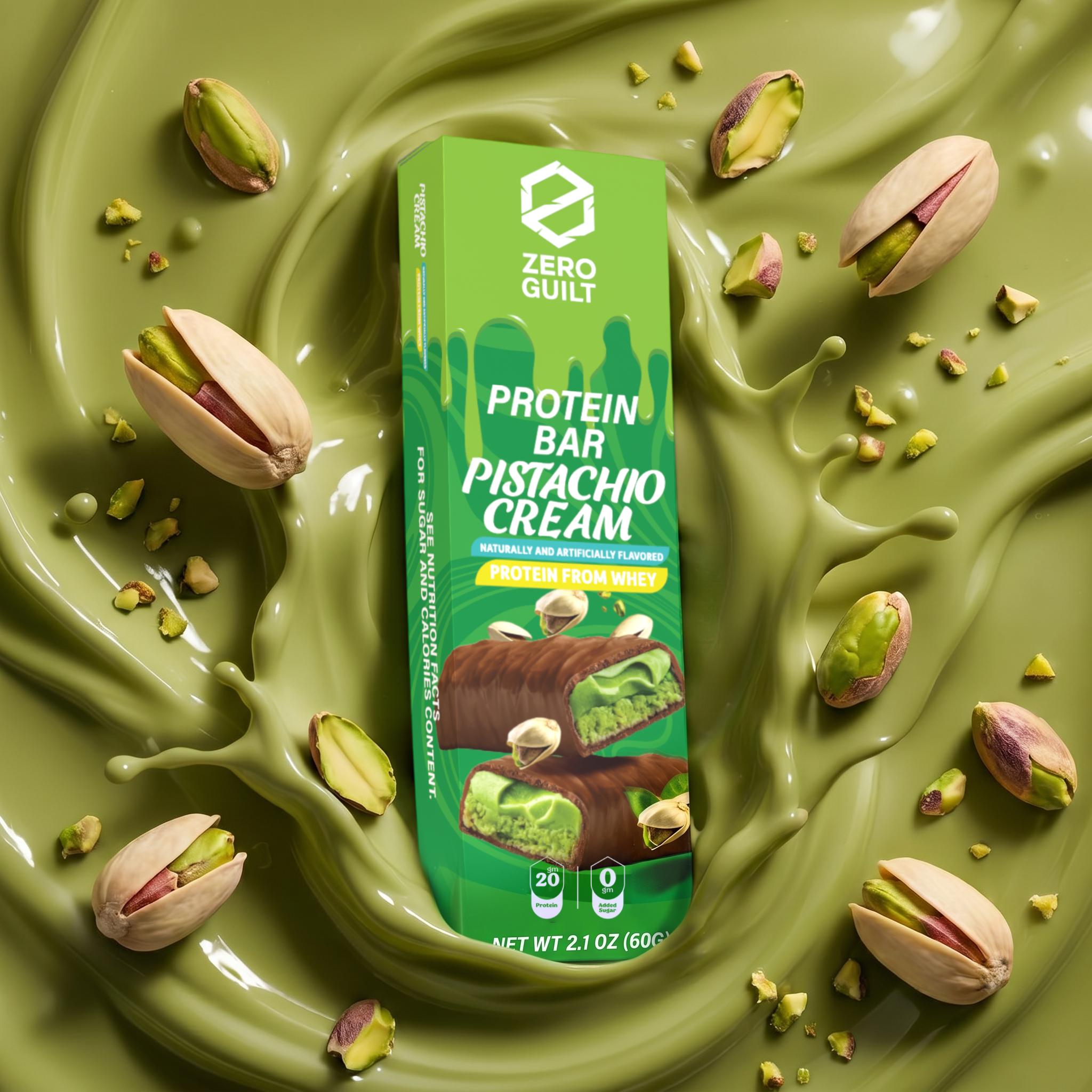 Pistachios Cream 12-pack 20g Protein