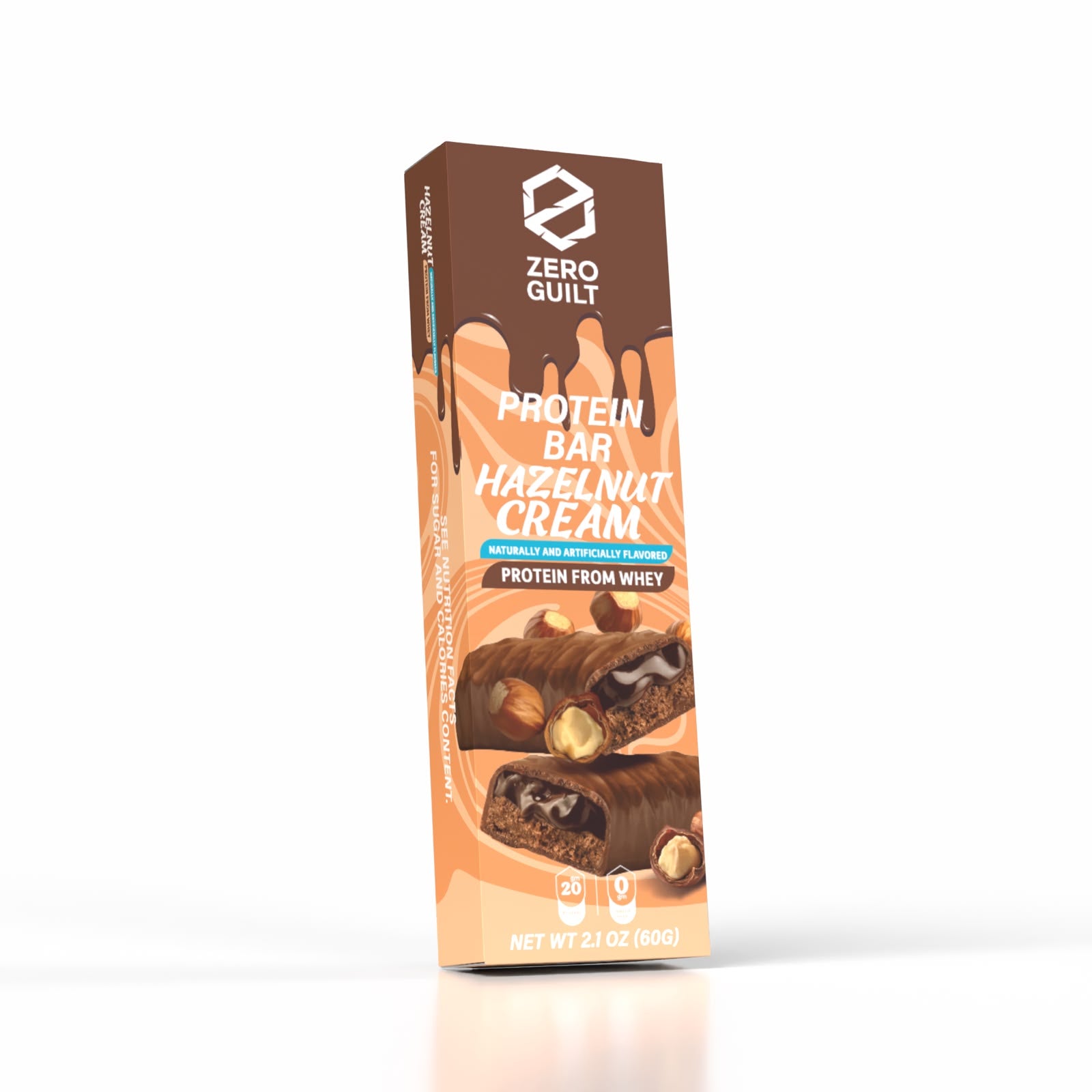 Hazelnut Cream 12-pack 20g Protein