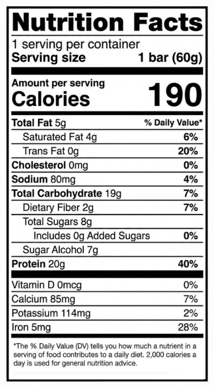 Nutrition Facts